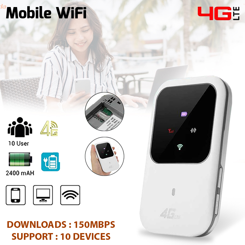 4G LTE WIFI BOX Wireless Network Card WIFI Portable Wireless Router ...