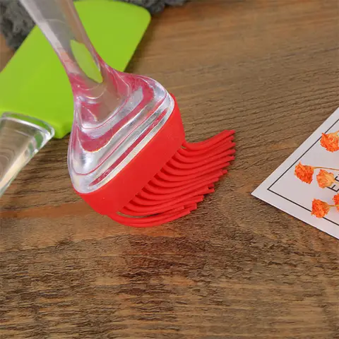 Cake Baking Spatula And Brush Set cake spatula and brush Silicone Spatula and Two Piece of Pastry Brush Set Special for Cake Mixer, Cooking, Baking, Glazing, Oil Brush for Cooking Silicon, Oil Brush for Kitchen Use (Random Color). 