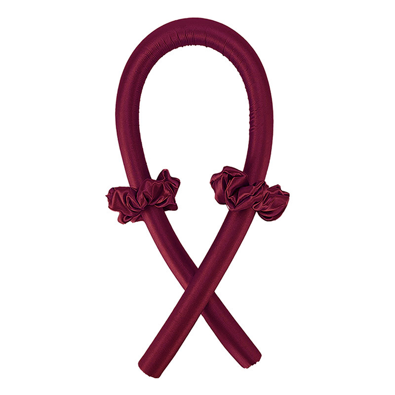 Heatless Curling Rod Headband No Heat Silk Curls Ribbon Hair Rollers