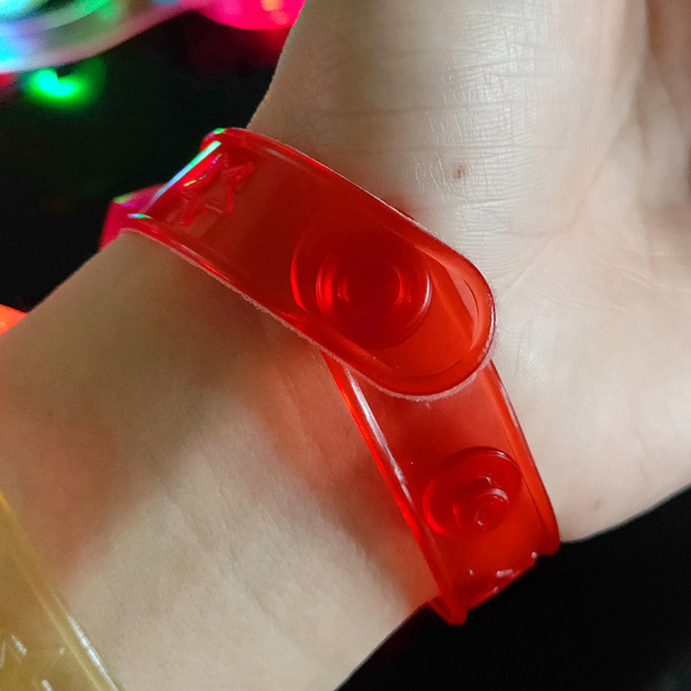 1PC Luminous Cartoon Glow-in-the-Dark Wrist Band for Kids, Boys & Girls, Fun Birthday Gift. 