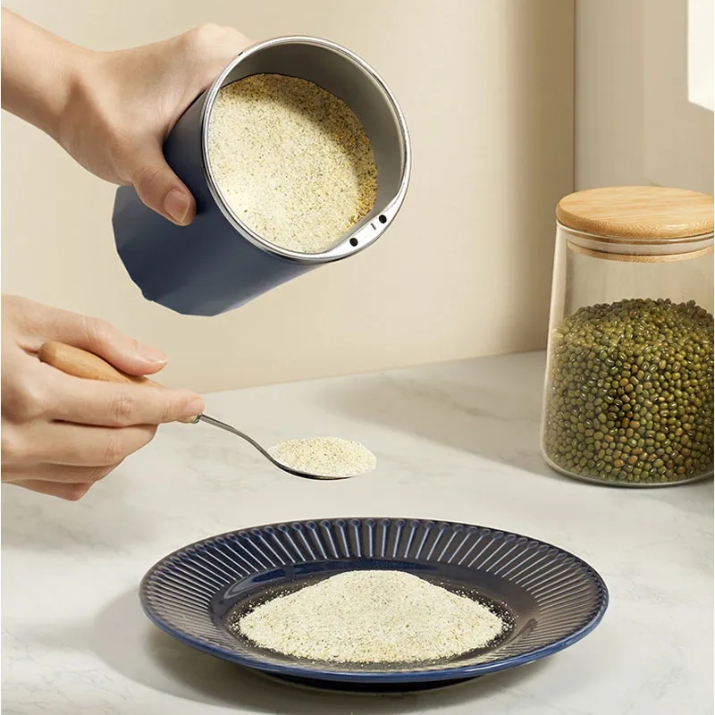 YY Small Dry Powder Grinding Machine Home Ultra-Fine Cereal Electric Grinder Chinese Prickly. 