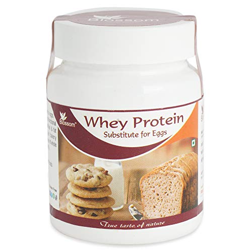 BLOSSOM Whey Protein for Baking & Breads Eggs Substitute, 75 gm(FROM INDIA) NUSS