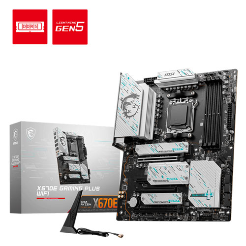 MSI X670E GAMING PLUS (WIFI) DDR5 MOTHERBOARD Daraz.lk