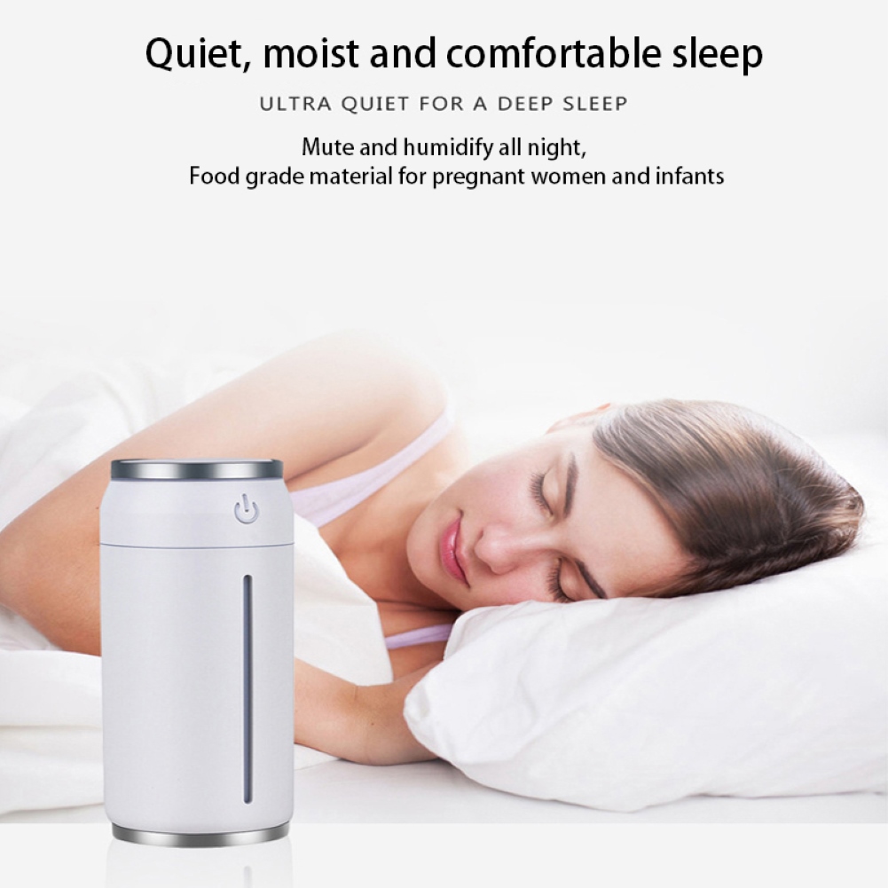 【BestGO】220ml Mini Portable Household Car Air Humidifier Cool Mist Aromatherapy Diffuser. 