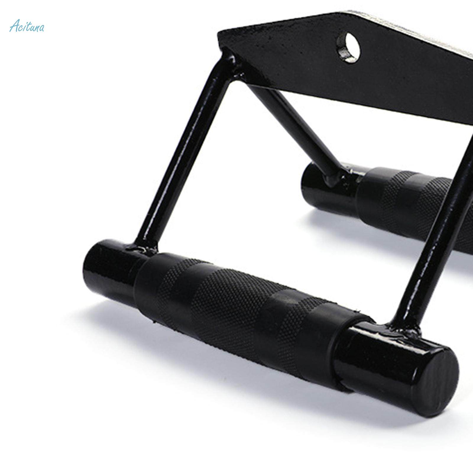 Home Gym Cable Attachment Machine Tricep Row Bar Double D Handle Normal. 