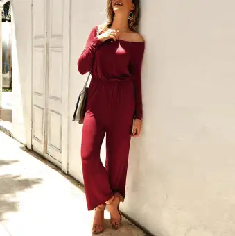 ladies evening jumpsuit