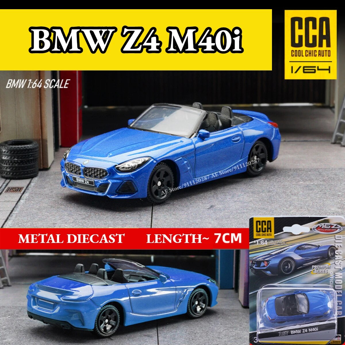 model bike Scale 1/64 BMW M4 GTS Z4 M40i Mini Car Model
