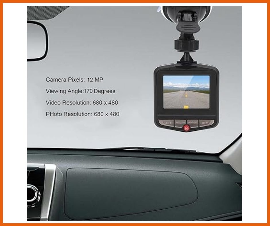 Car Dash Camera, 2.4" Dash Camera, Cars Full HD 480P, Night Vision G Sensor LCD Vehicle Video Recorder Car Dash Cam, DVR Driving Recorder, High Definition Car Dashcam 1080P Night Vision for Vehicle (Blue). 