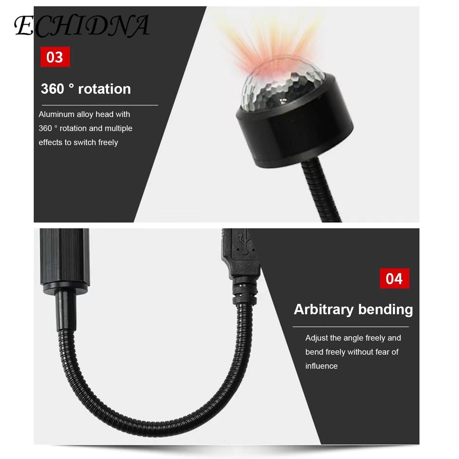 Decorative Rgb Lamp Portable Usb Rgb Ambient Light 360° Rotating Color Changing Ball Lamp Compact Size Plug Play Ideal for Southeast Asian Buyers. 