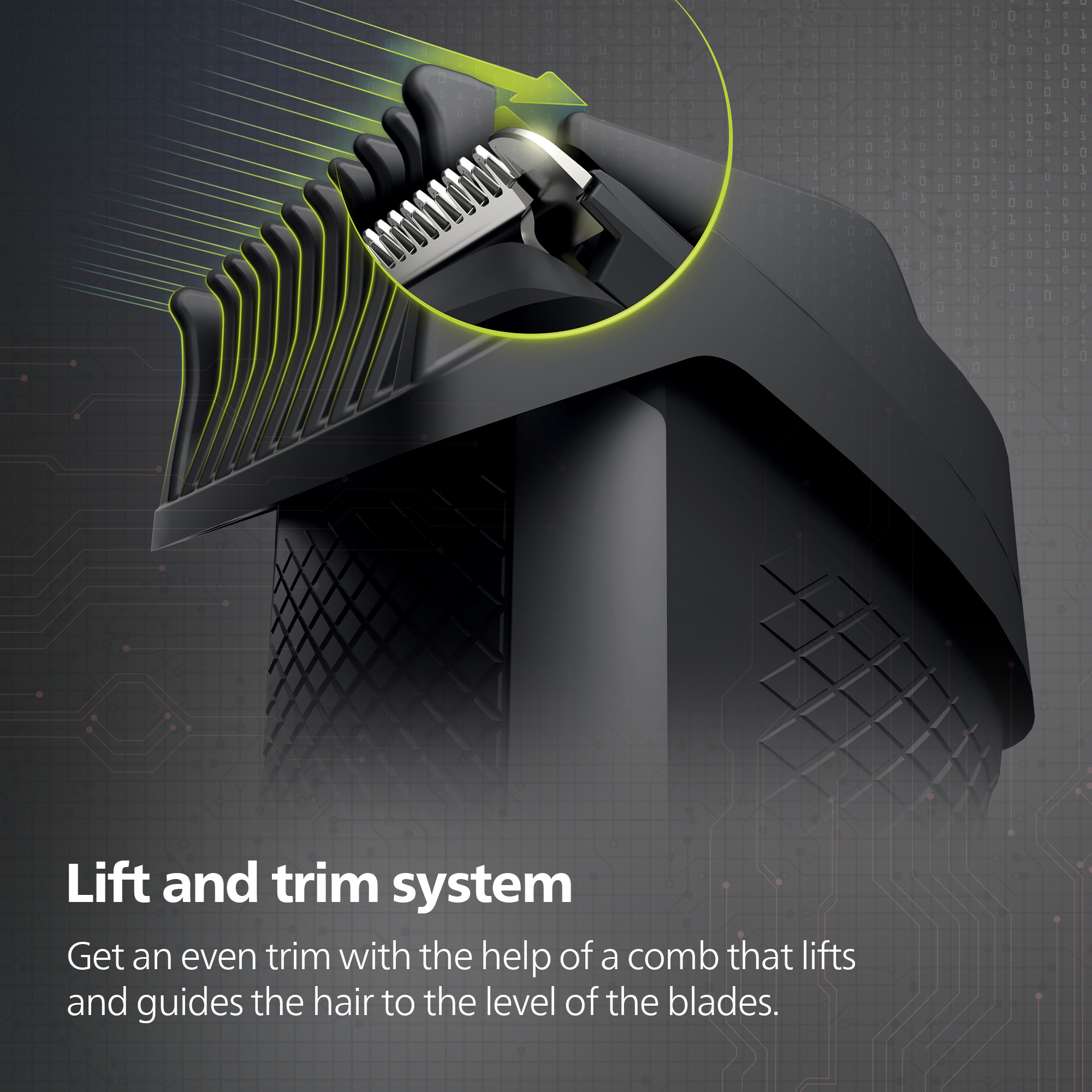 Philips Rechargeable Cordless Dry Trimmer for Beard and Body with 10 Length Settings for Men | 60mins Runtime | Stainless Steel Blade | 2 Year Warranty | BT3302/15. 