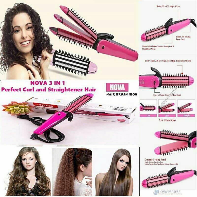 perfect curls with straightener