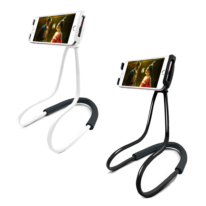 Neck Phone Holder. 