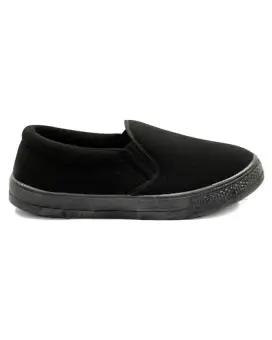 bata black canvas shoes