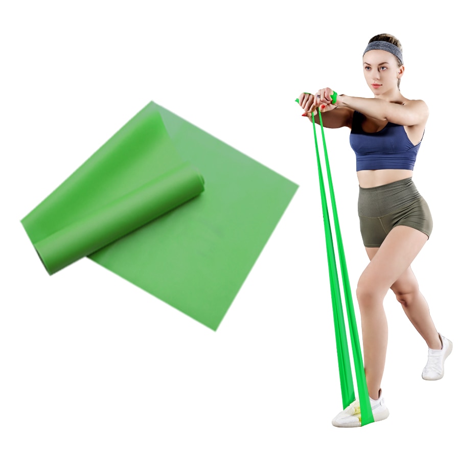 Yoga Pilates Resistance Band Long Training Stretch Bands for