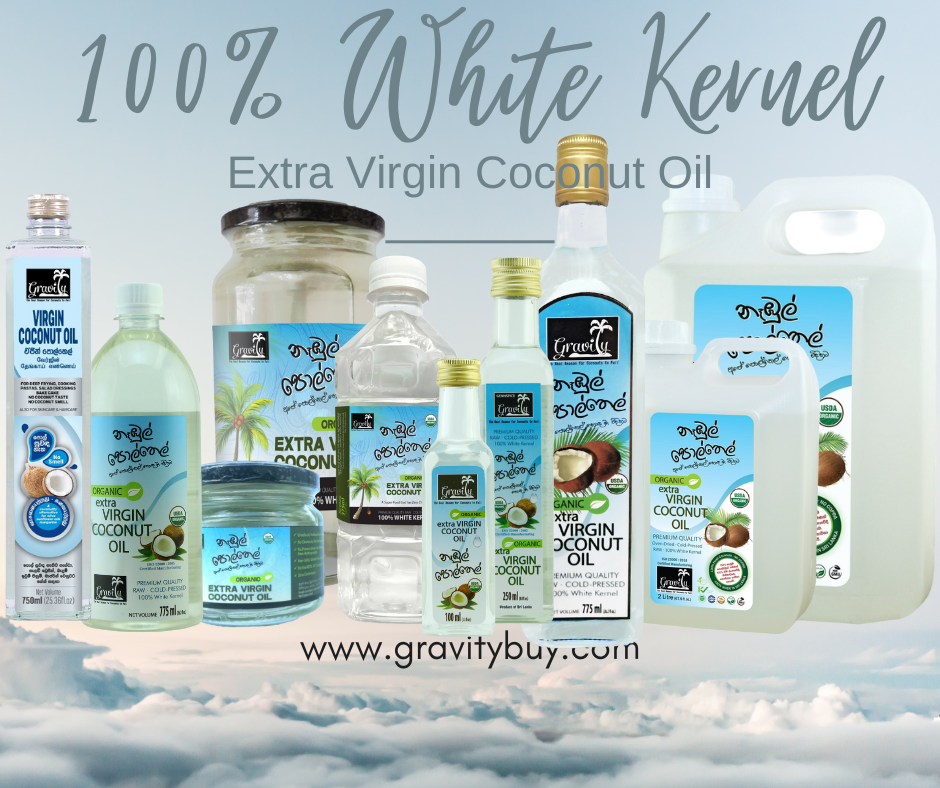 Hair Oil Virgin Coconut Oil with Natural Lavender - Hair Oil and Moisturizer 100ml. 