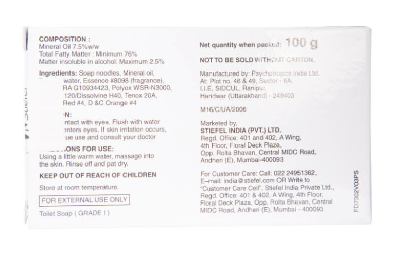 Oilatum bar soap for dry and sensitive skin (Stiefel). 