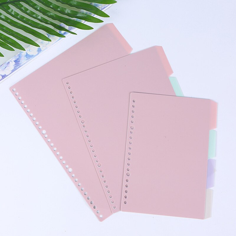 Diary 2021 A4 A5 B5 Transparent Loose Leaf Binder Notebook Inner Core Cover Note Book Journal Planner Office Stationery Supplies. 