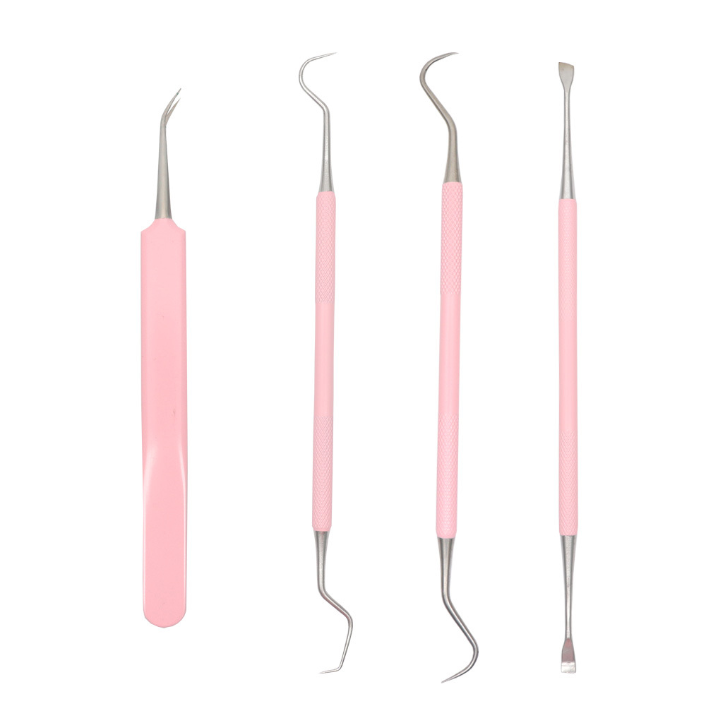 Set Tweezers - Crafting Hook Pick And Kit Precision Steel Tool Weeding Vinyl