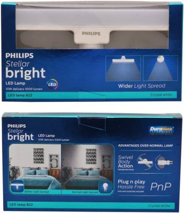 Philips 10W LED T Bulb B22 Eye Comfort Wider Light Mirror Dressing Table Light Lamp LED Bulb 10W T Bulb. 