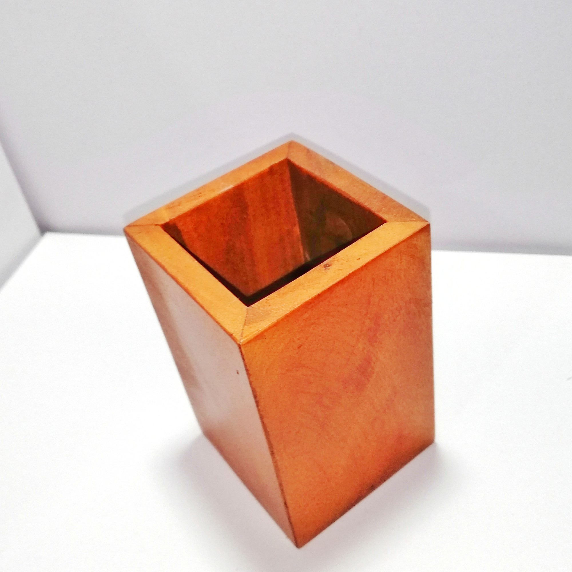 Wood Pen Holder, Office Pen Holder, Box Type, Stationery Holder, Desk Organizer, Wood Pencil Holder, Wooden Pencil & Pen Holder.. 