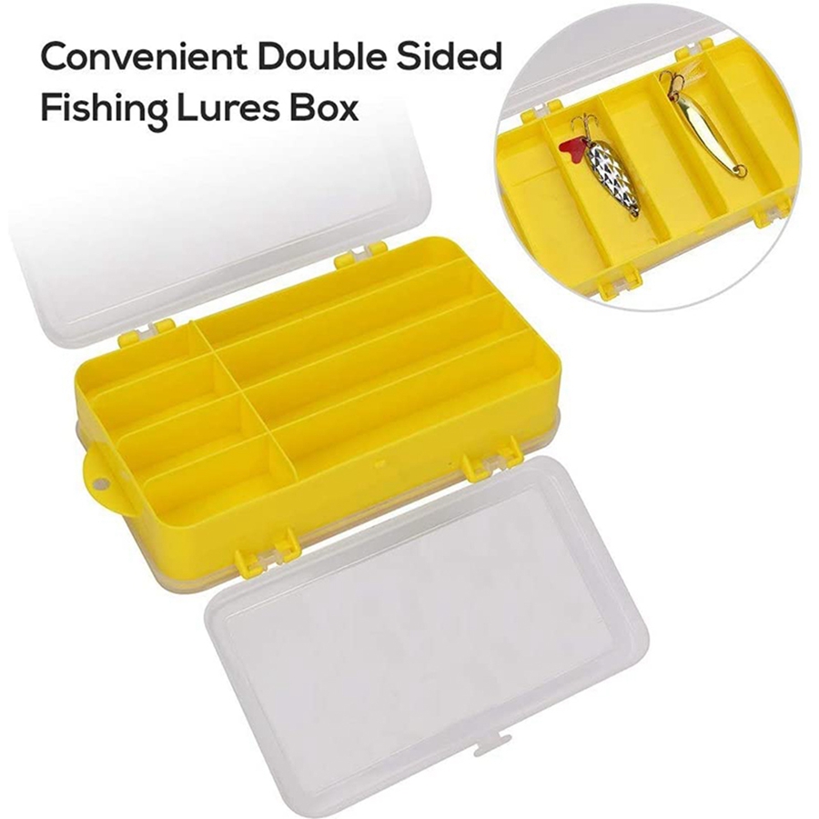 plastic fishing tackle containers