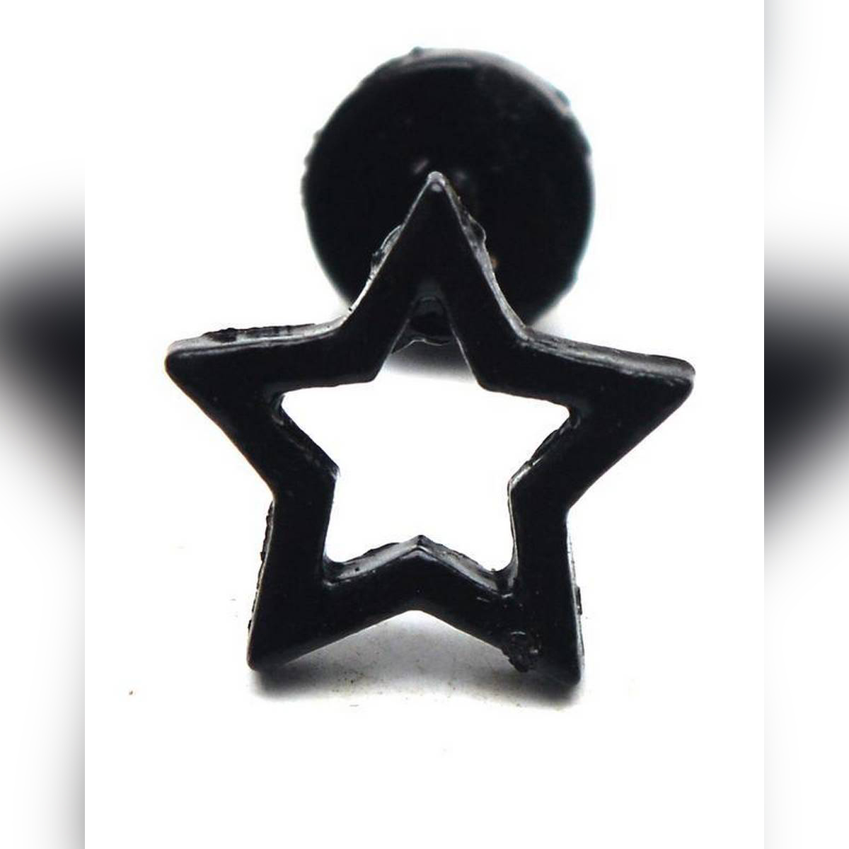 Men's Silver Plated Earring