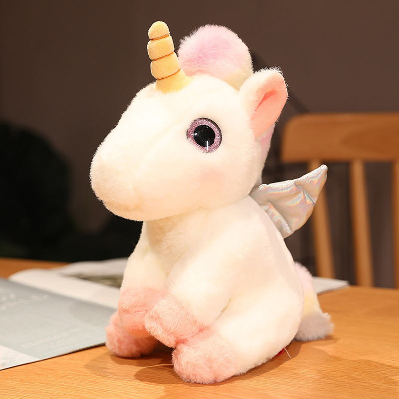 Migeet Unicorn doll plush toys cute rainbow pony doll. 