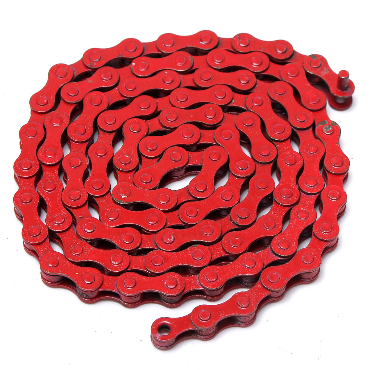 red mountain bike chain