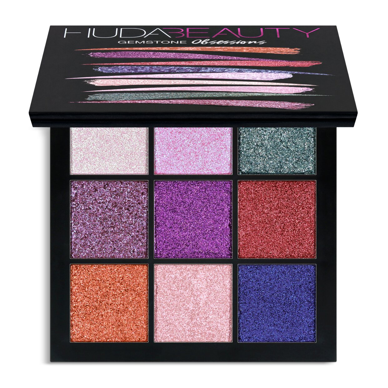 Huda Beauty - Obsessions Eyeshadow Palette - Gemstone First Copy