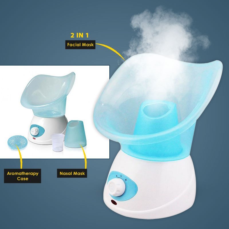 Beauty Moisturizing Hot Facial Steamer Skin Care Thermal Sprayer Smooth Skin Facial Spa Warm Steam Sauna Aroma Steamer. 