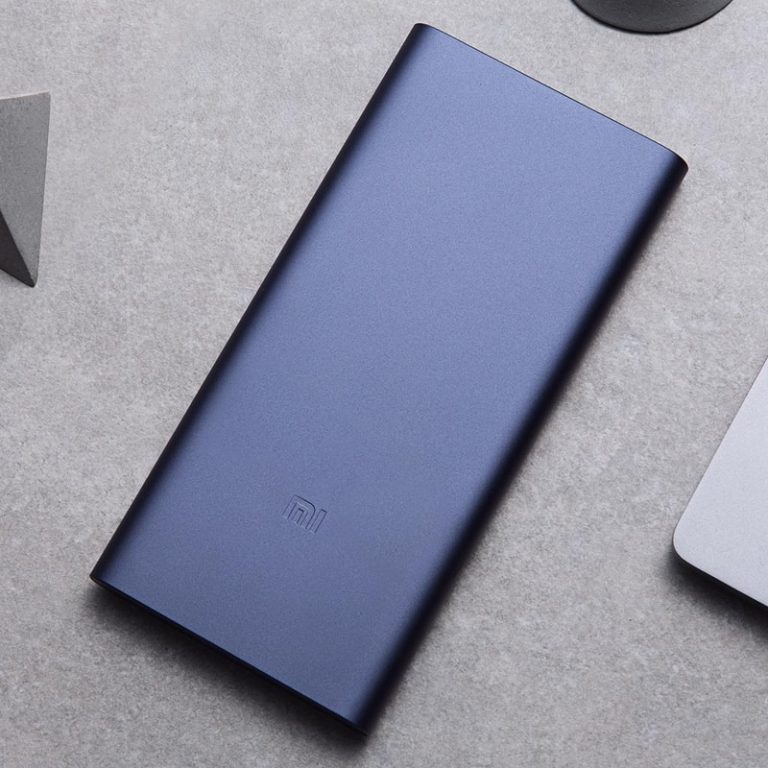 Xiaomi Mi 10000mAh Power Bank 2 Portable Battery Charger,Ultra-Compact and Lightest Two-way Fast Charging 10000mAh External Battery for Xiaomi Note 2 MIX,iPhone7/6/6s and More,Silver/black. 
