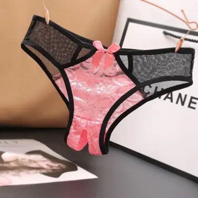 BZEL Fashion Lace Women Underwear Panties Transparent