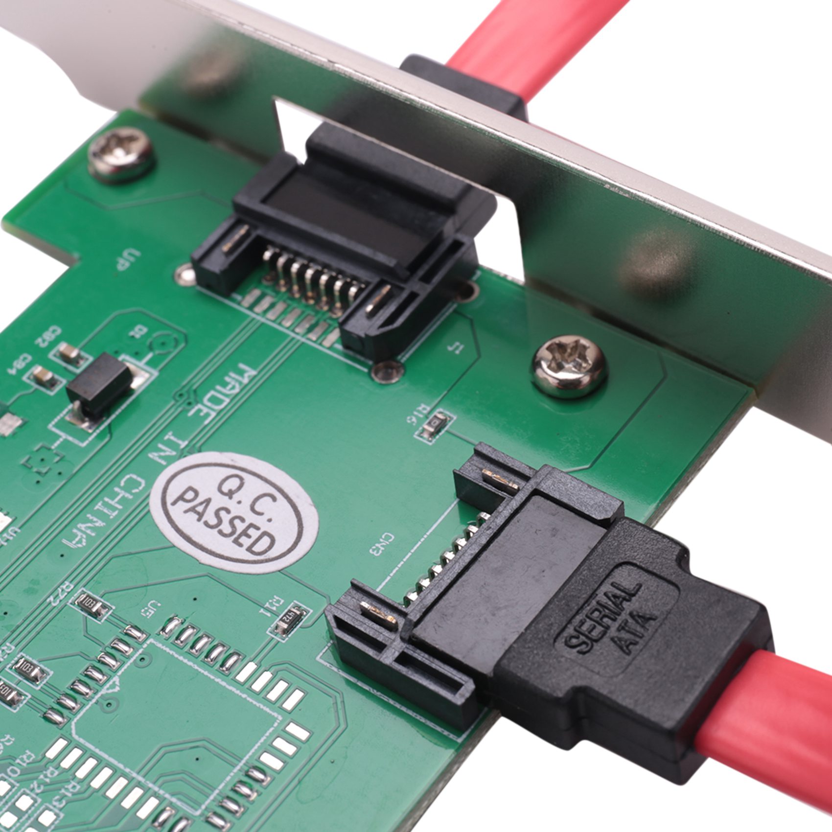 4 Port SATA PCI Expansion Card &IDE VIA VT6421a chipset. 