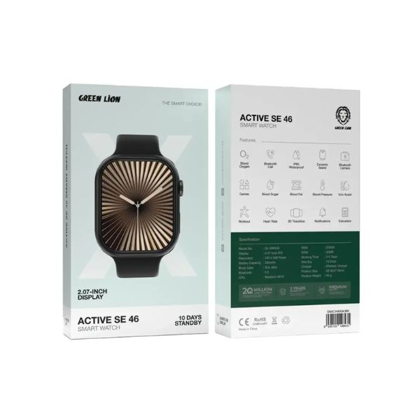 Green Lion Active SE Smartwatch. 