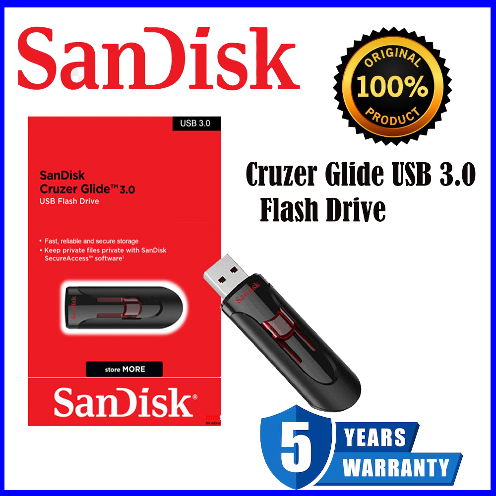 SanDisk CZ600 USB Flash Drive 32GB 64GB USB 3.0 Pen Drive 128GB 256GB  Pendrive High Speed
