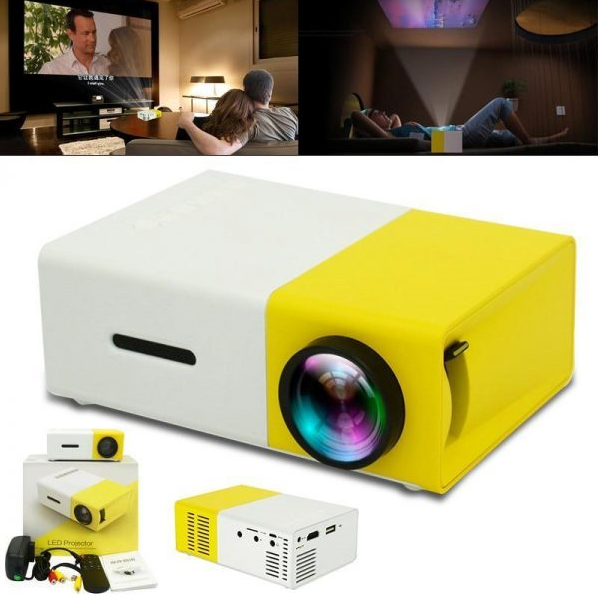 YG300 Portable LED Projector Home Cinema. 