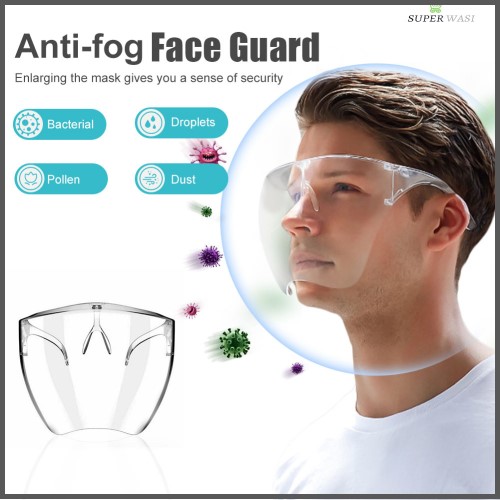 anti mist face shield