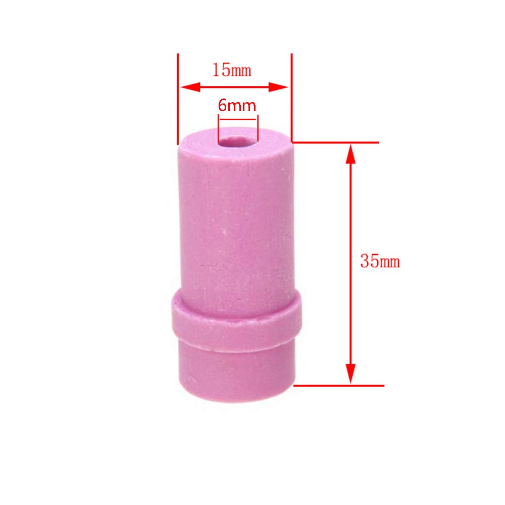 20 Pcs Ceramic Sandblaster Nozzle Air Siphon Sand Blasting Tools Sandblasting Parts Ceramic Nozzle(6mm). 