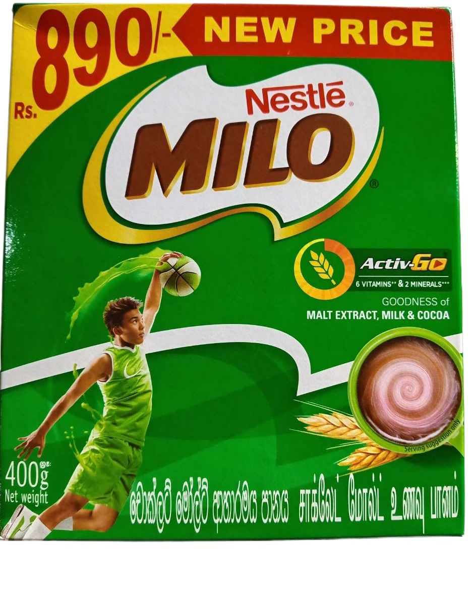 MILO 400g Bag in Box.