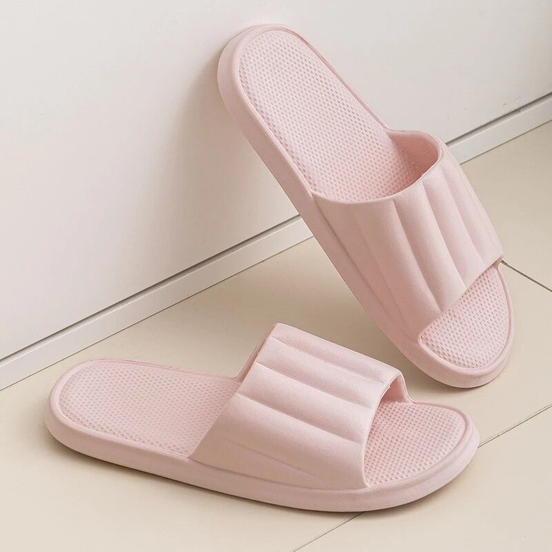 【ZOSR】Fashion Women's Summer Slippers Eva High Quality Soft Bottom Sandals Shoes For Men Indoor Non-Slip Female Cloud Cushion Slides. 