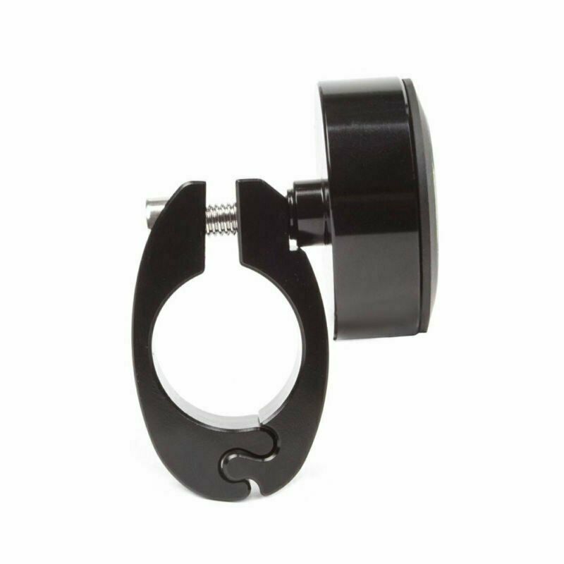 Mini Universal Waterproof Bike Watch Glow In Dark Clock Motorcycle Alluminum Alloy Dial For Mounting Bicycle Handlebar -Handlebar Clock. 