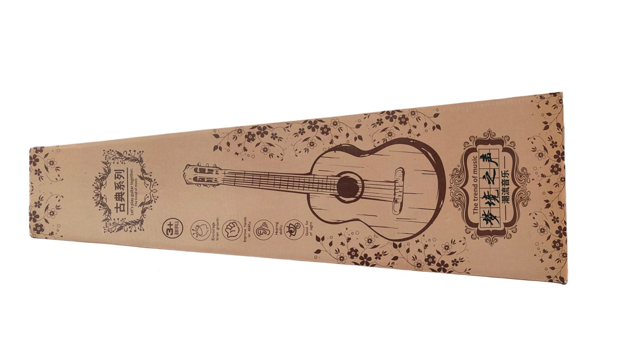 X555-3 55cm | 22 Inches Length long Toy Guitar for kids | Classical series 4 String Guitar | Gift for kids Birthday or any other occasions. 