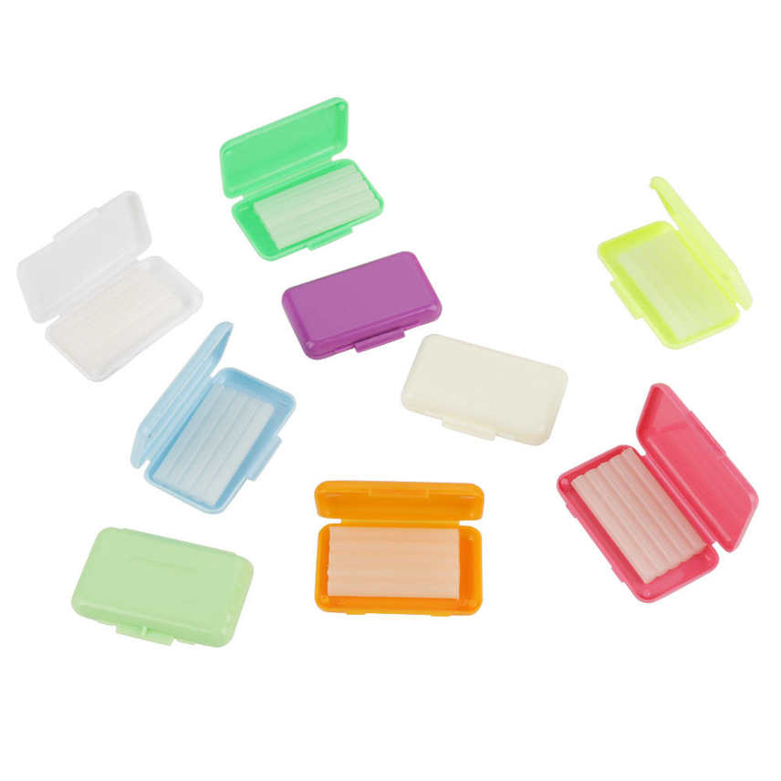 10 Box Dental Flavoured Relief Ortho Wax Fruit Scent Brace Gum Irritation NEW. 