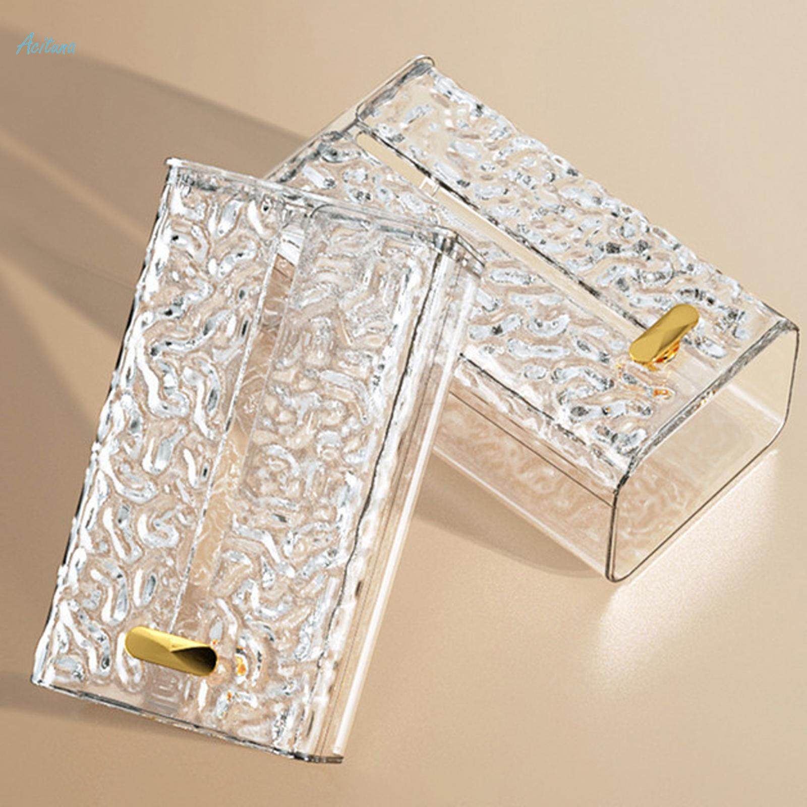 Tissue Box Holder Wall Mount Easy Install for Countertop Living Room. 