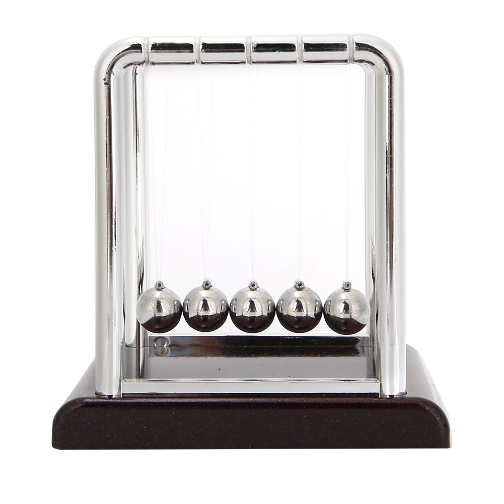 newton's cradle balance ball physics science pendulum desk gadgets decor. 
