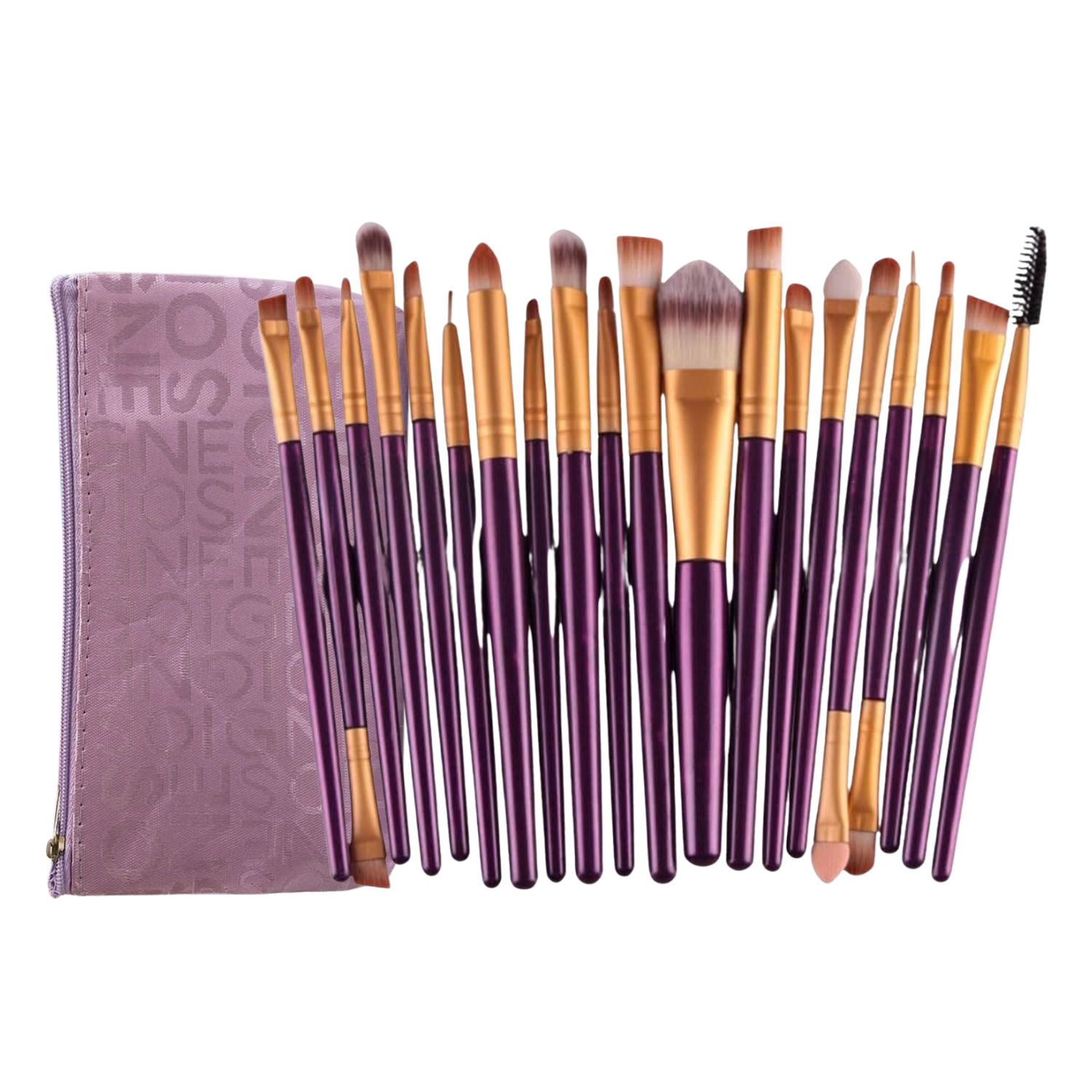 Professional Women Makeup Brush Set – Antibacterial Fibers, Ultra Soft Bristles With Travel Pouch Free Gift | Trending Beauty Essential. 