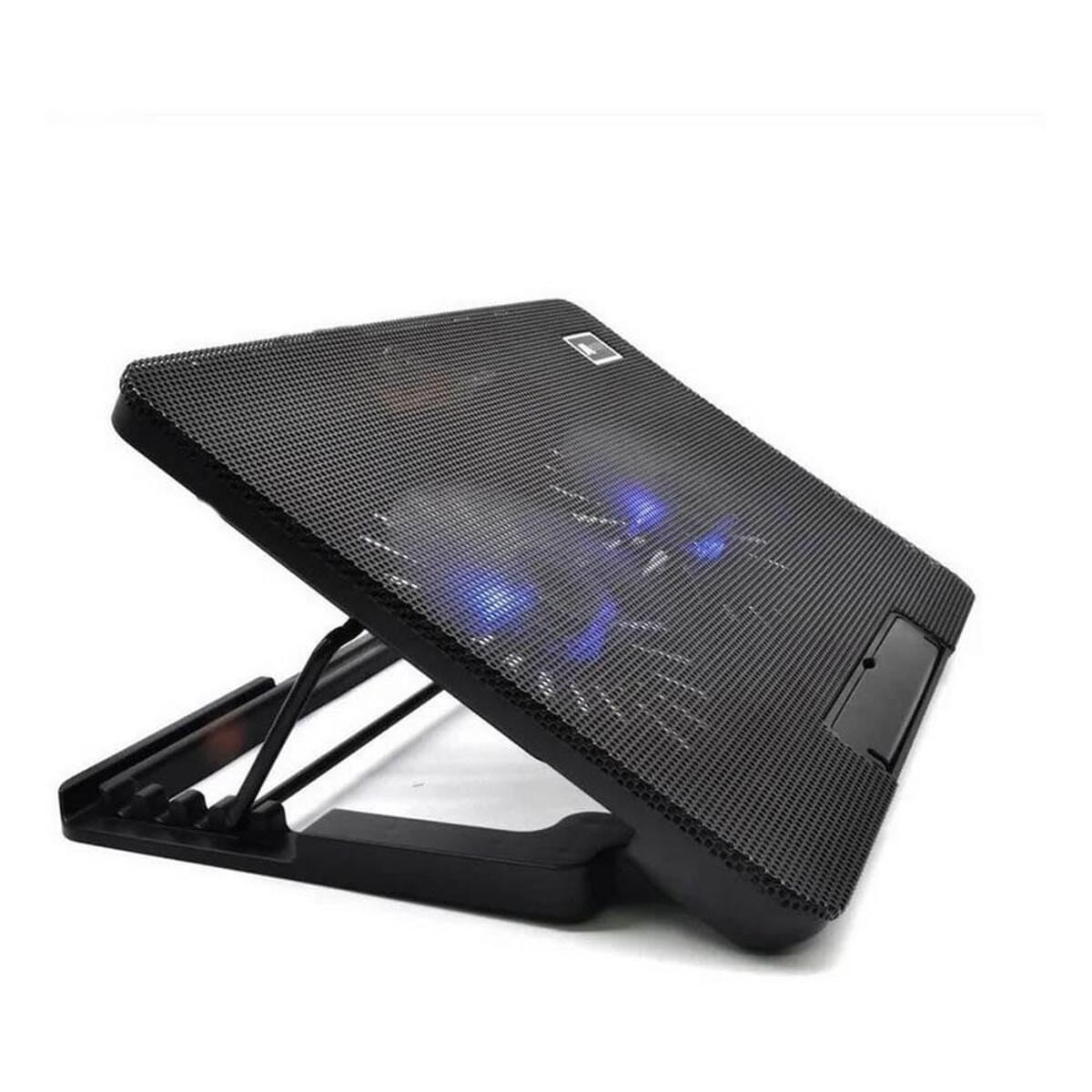 Dual Fan Adjustable Laptop Notebook Cooling Pad A2 15" - 17"