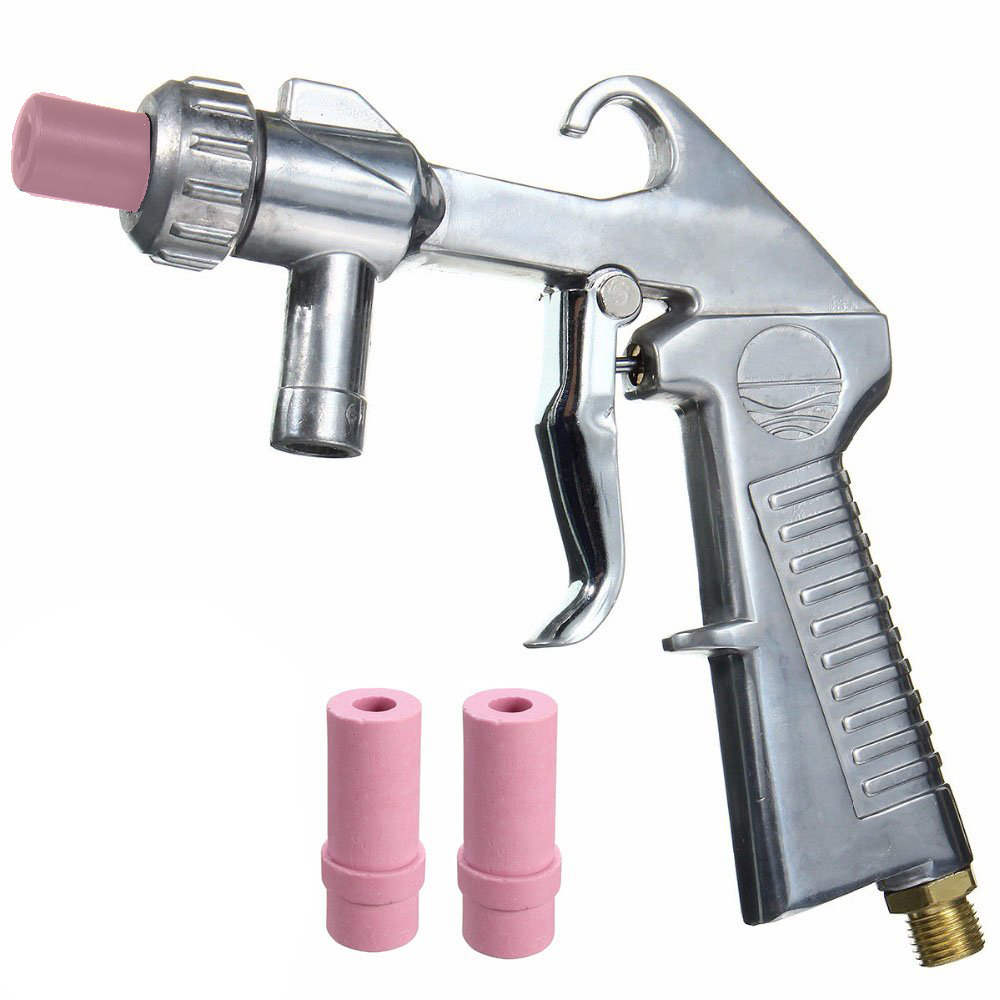 20 Pcs Ceramic Sandblaster Nozzle Air Siphon Sand Blasting Tools Sandblasting Parts Ceramic Nozzle(6mm). 