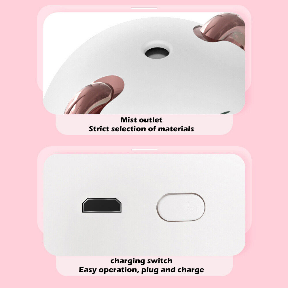 Humidifier Cute Pet 250ml Smart Appliances Diffuser Scent Machine Ultrasonic Cool Mist Mini Personal Humidifier. 