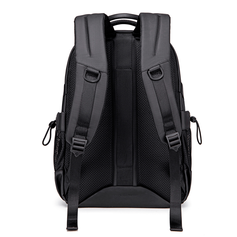 Arctic Hunter B00531 Black Unisex Multifunctional Water resistant Casual 15.6 inch Laptop Office Travel School Backpack Bag Light weight Bags for men and women backpacks. 